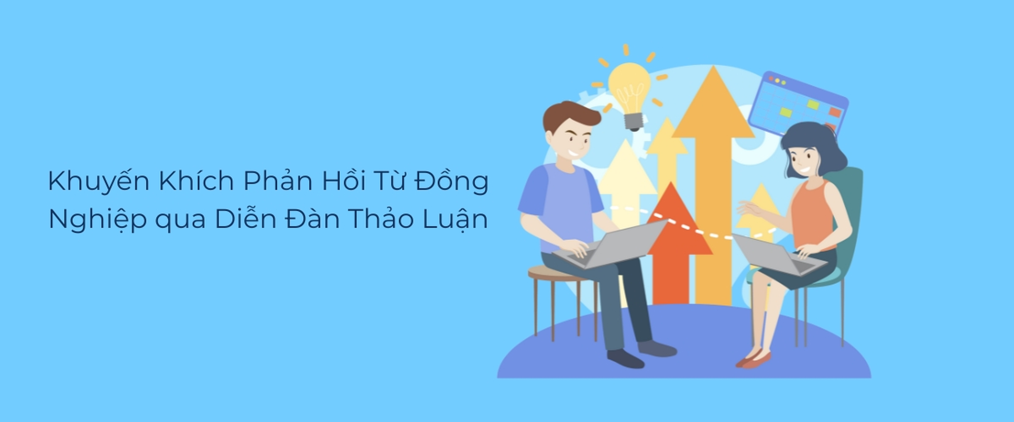 Khuyến Khích Phản Hồi Từ Đồng Nghiệp qua Diễn Đàn Thảo Luận