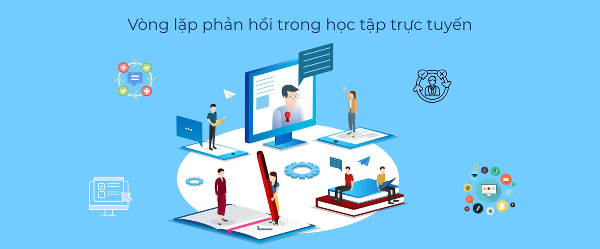 Vòng lặp phản hồi trong học tập trực tuyến