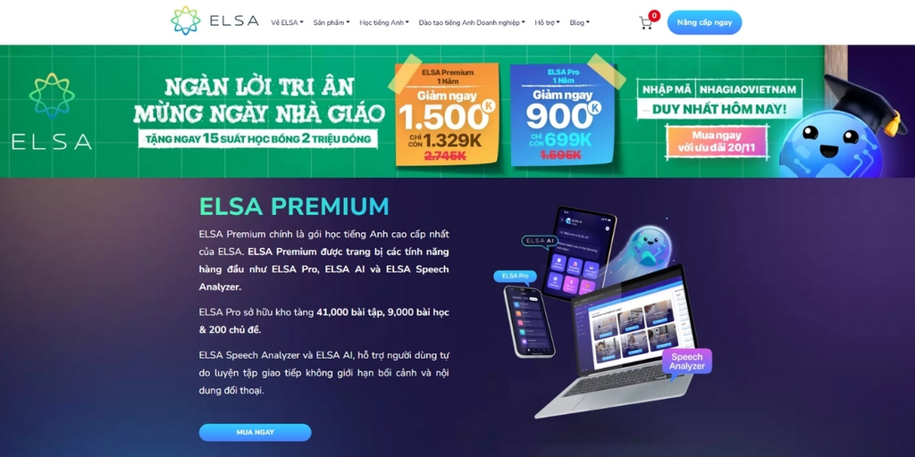 Elsa Speak – Luyện phát âm chuẩn ngay từ gốc