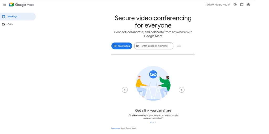Google Meet - Nền tảng ổn định, dễ dùng và miễn phí