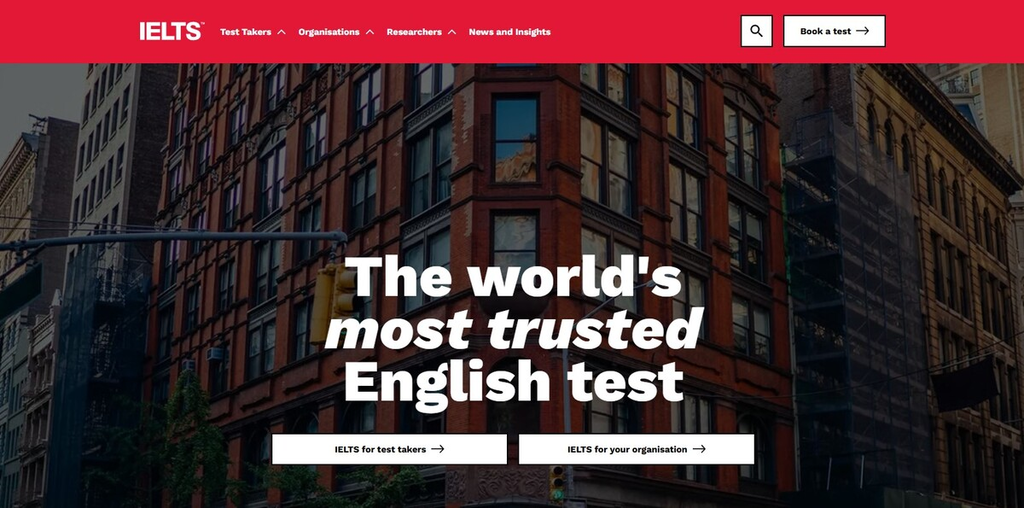 IELTS.org – Câu hỏi mẫu chính thức từ đối tác IELTS