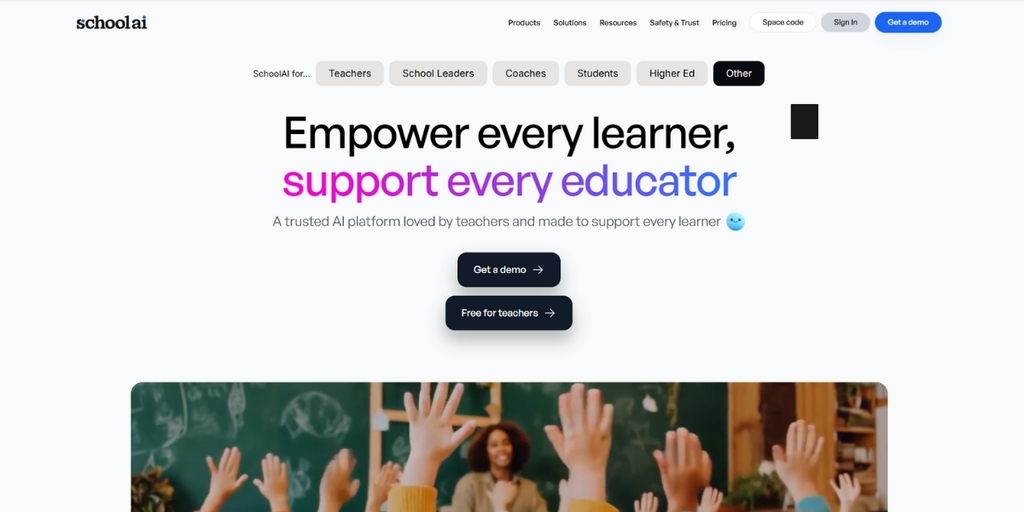 SchoolAI – Tạo bài giảng video và nội dung học online tự động, dễ tùy chỉnh
